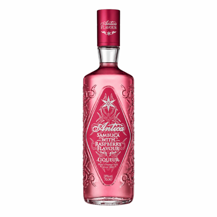 Antica Sambuca With Raspberry Flavour Liqueur 70cl 38% ABV