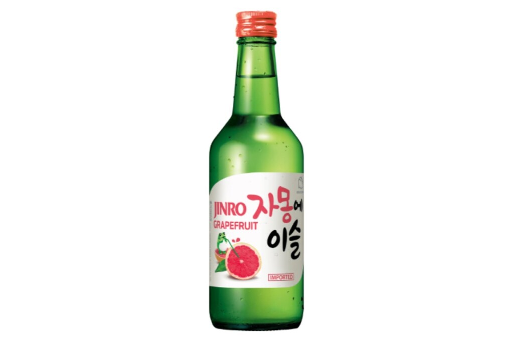 Jinro Grapefruit Soju 350ml 13% ABV
