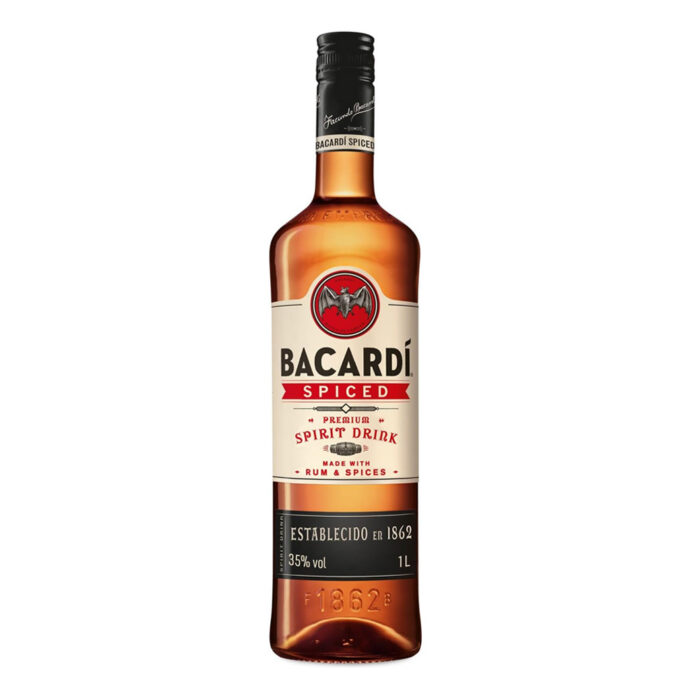 Bacardi Spiced Rum 1L 35% ABV