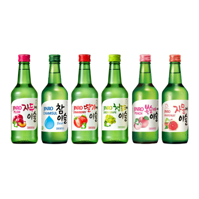 Any 6 Jinro Soju Of Your Choice Any 6 Jinro Soju Of Your Choice
