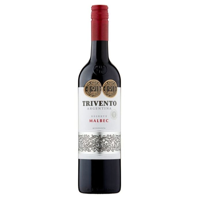 Trivento Reserve Malbec Red Wine 75cl 12.5% ABV