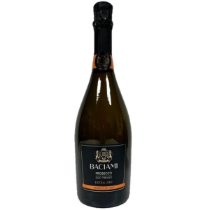 Baciami Prosecco D.O.C Treviso Spumante Extra Dry 75cl 11% ABV