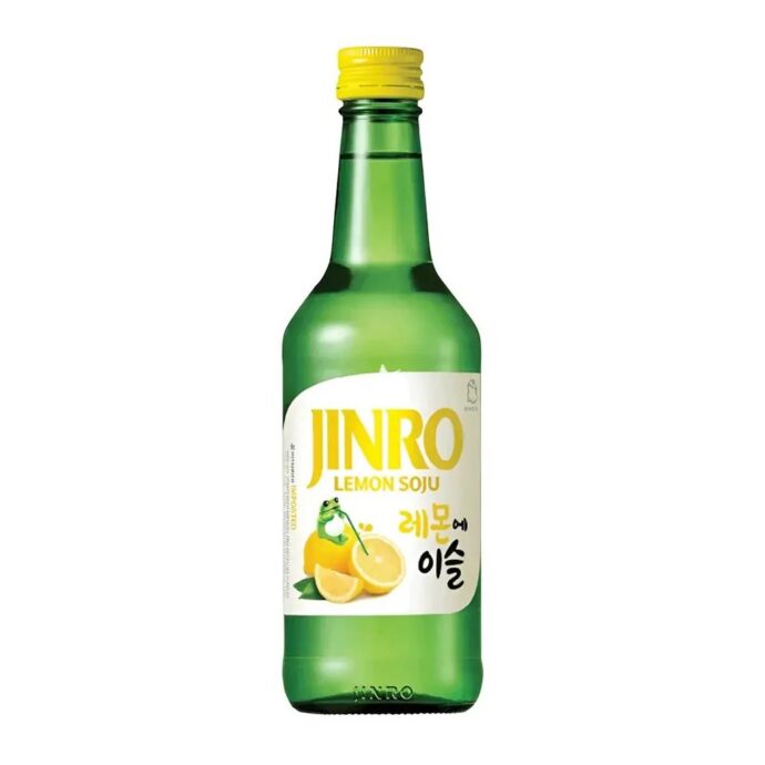 Jinro Lemon Soju 350ml 13% ABV