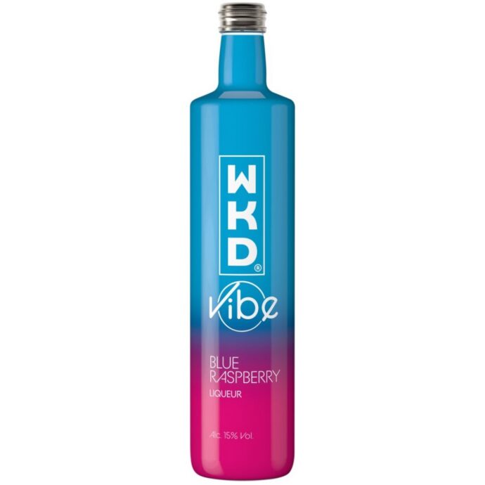 WKD Vibe Blue Raspberry Liqueur 50cl 15% ABV WKD Vibe Blue Raspberry Liqueur 50cl 15% ABV