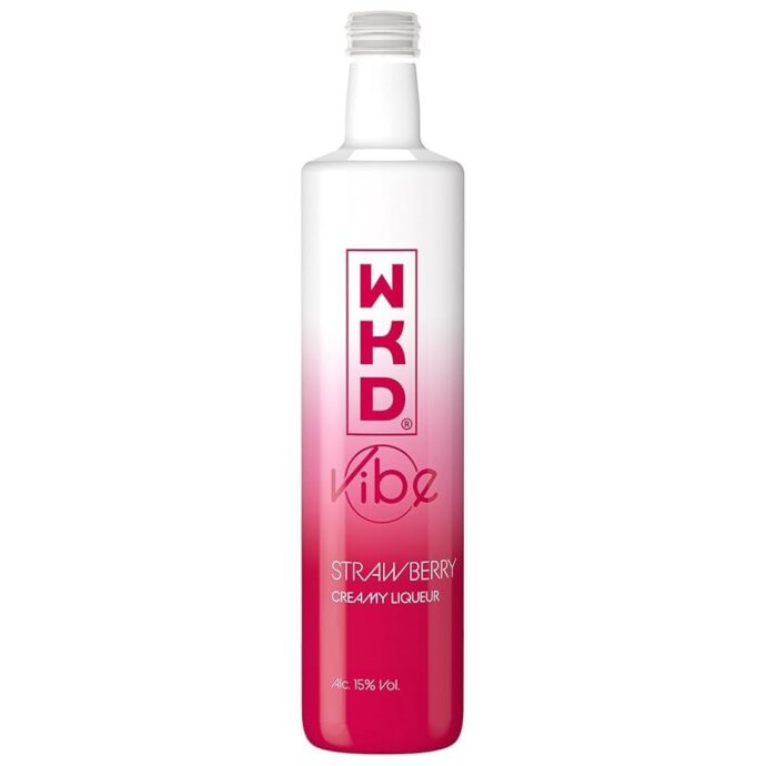 WKD Vibe Strawberry Creamy Liqueur 50cl 15% ABV