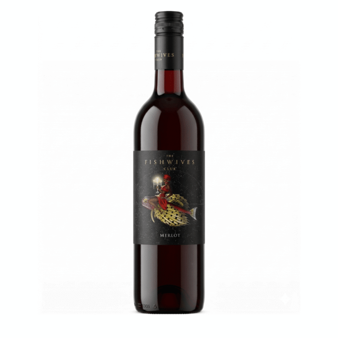 The Fishwives Club Merlot Red Wine 75cl 14.5% ABV