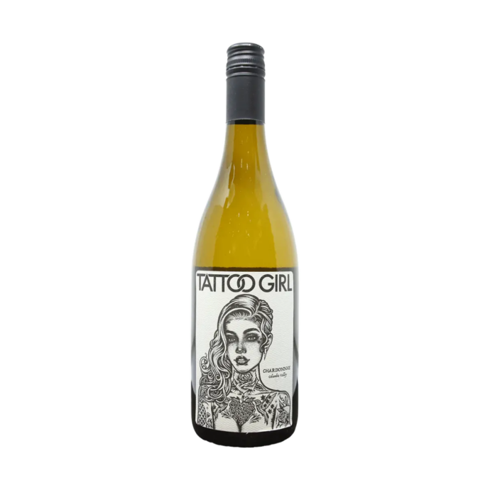 Tattoo Girl Chardonnay White Wine 75cl 14% ABV