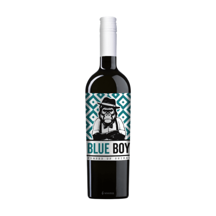 Blue Boy Pumped Up Shiraz Red Wine 75cl 14.5% ABV