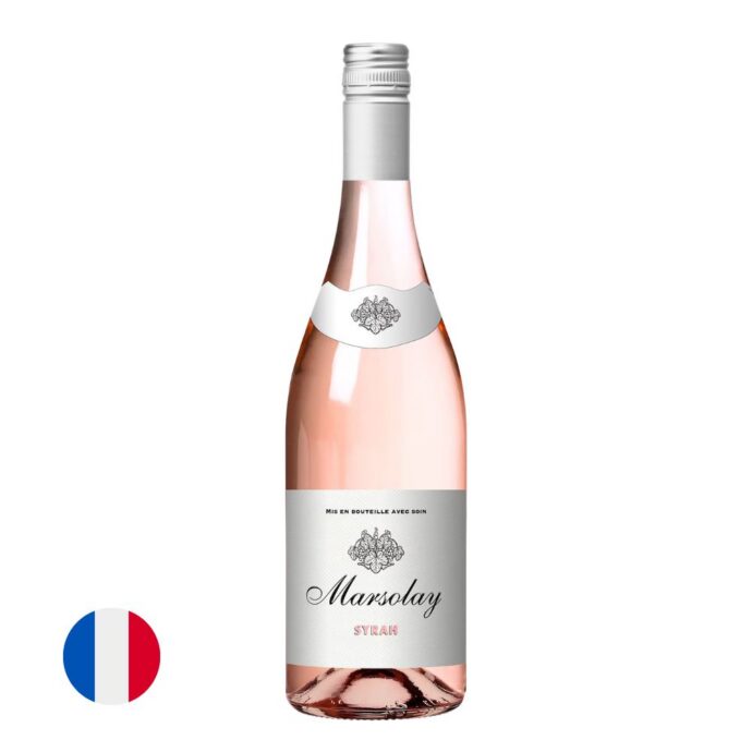 Marsolay Syrah Rosé Wine 75cl 12.5% ABV