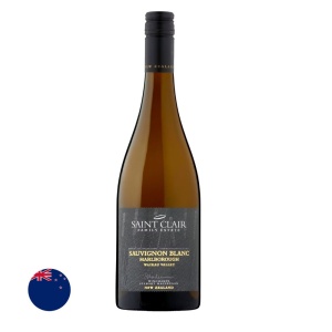 Saint Clair Wairau Valley Marlborough Sauvignon Blanc White Wine 75cl 12.5% ABV