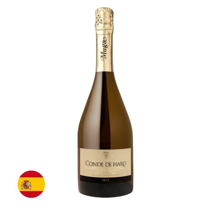 Bodegas Muga Conde de Haro Cava Brut Reserva Sparkling Wine 75cl 12% ABV