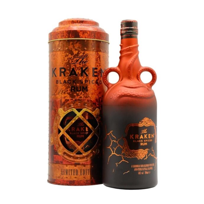 The Kraken Unknown Deep Limited Edition 2022/23 Release Black Spiced Rum 70cl 40% ABV