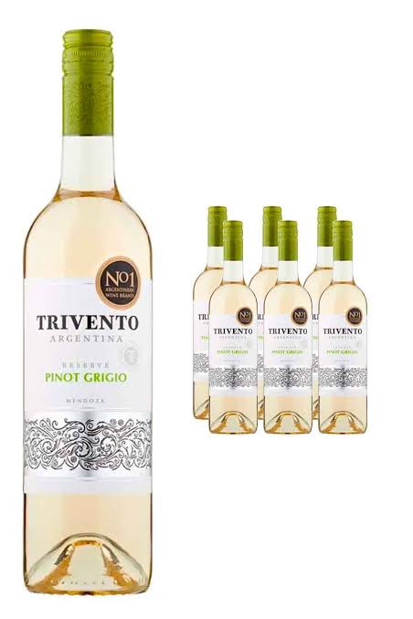 Trivento Reserve Pinot Grigio White Wine 75cl