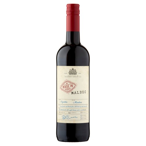Made in Mendoza Malbec Red Wine 75cl