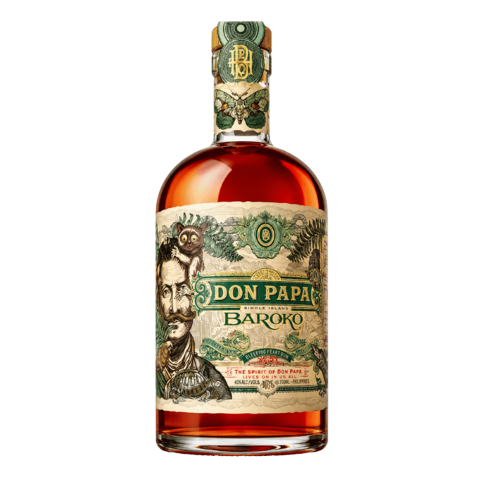 Don Papa Baroko Rum 70cl 40% ABV