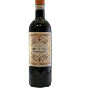 La Deliziosa Montepulciano Dabruzzo Red Wine 75cl
