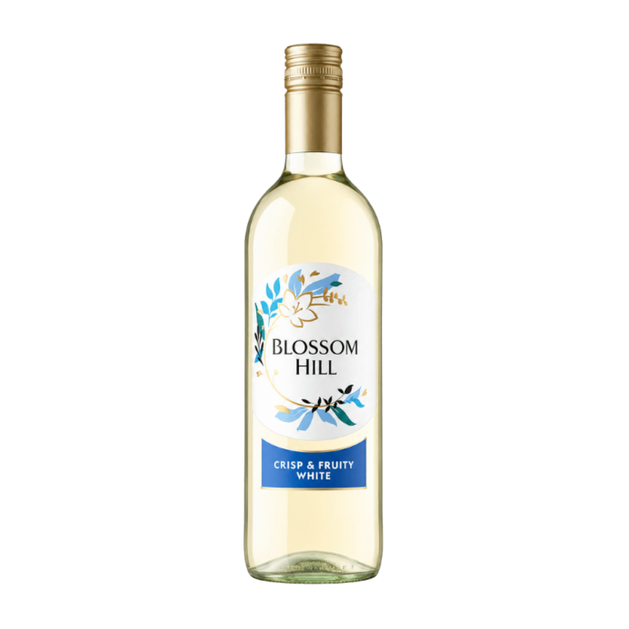 Blossom Hill Crisp & Fruity White Wine 75cl