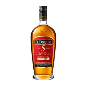 El Dorado 5 Year Old Cask Aged Demerara Rum 70cl 40% ABV