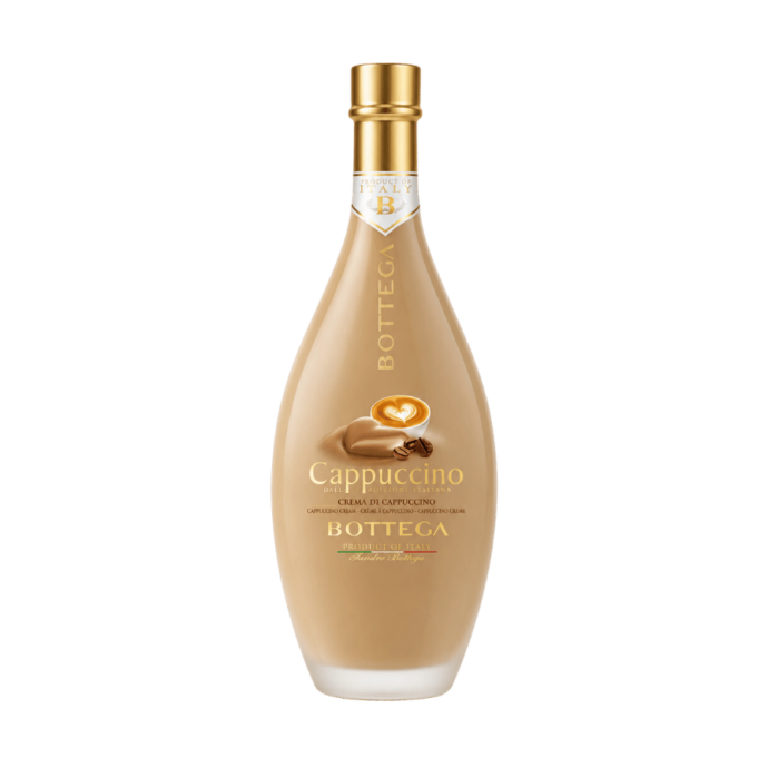 Bottega Cappuccino Liqueur 50cl 15% ABV