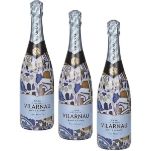 Vilarnau Cava Barcelona Semi Seco Sparkling White Wine Bottle 750ml