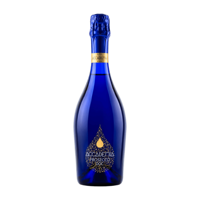 Accademia Blue Prosecco D.O.C 75cl 11% ABV