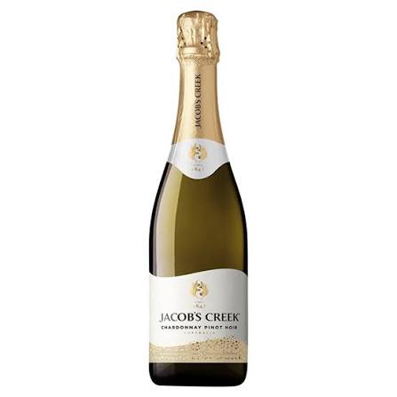 Jacobs Creek Chardonnay Pinot Noir Sparkling Brut Wine 75cl