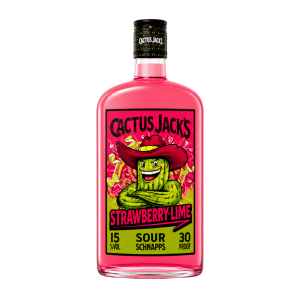 Cactus Jack’s Strawberry & Lime Sour Schnapps 70cl 15% ABV