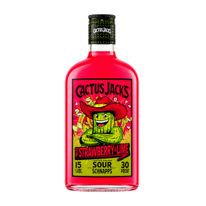 Cactus Jack’s Strawberry & Lime Sour Schnapps 50cl 15% ABV