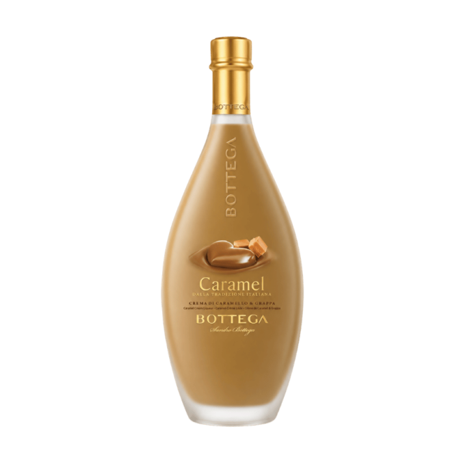 Bottega Caramel Cream & Grappa Liqueur 50cl 17% ABV Bottega Caramel Cream & Grappa Liqueur 50cl 17% ABV