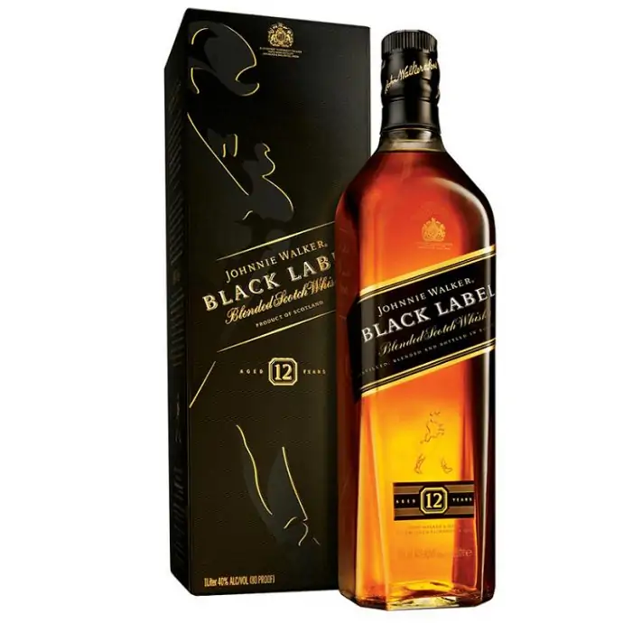 Johnnie Walker 12 Year Old Black Label Blended Scotch Whisky 70cl