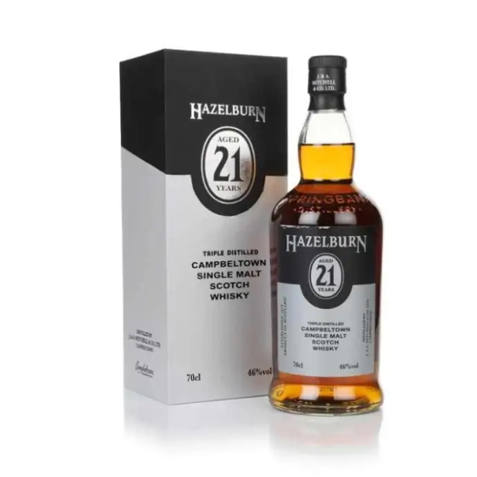 Hazelburn 21 Year Old Single Malt Scotch Whisky 70cl