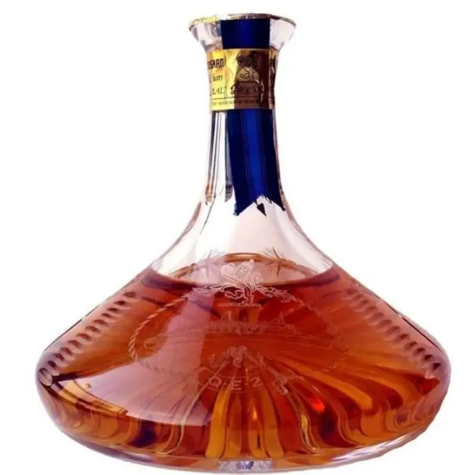 Auchentoshan 12 Year Old Queen Elizabeth 2 Crystal Decanter Whisky 1L