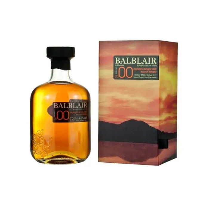 Balblair 2000 Bottled 2018 Highland Single Malt Scotch Whisky 70cl
