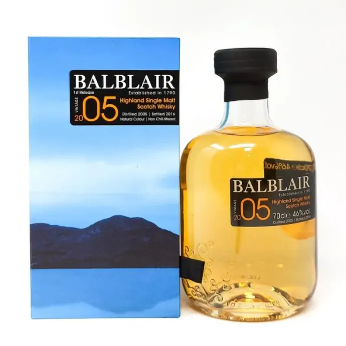 Balblair 2005 Bottled 2016 Highland Single Malt Scotch Whisky 70cl