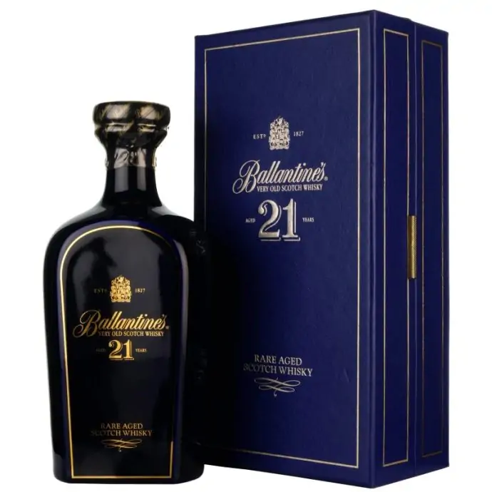 Ballantine's 21 Year Old Wade Ceramic Decanter Rare Aged Scotch Whisky 70cl