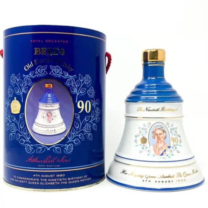 Bell's Decanter Queen Mother 90th Birthday Extra Special Old Scotch Whisky 75cl