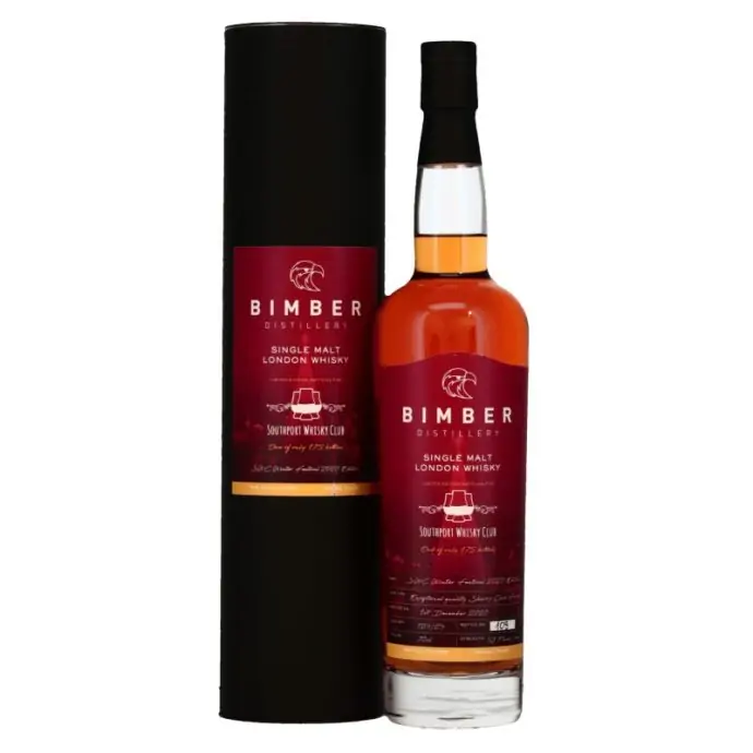 Bimber Southport Whisky Club Limited Edition 2020 Release Single Malt London Whisky 70cl