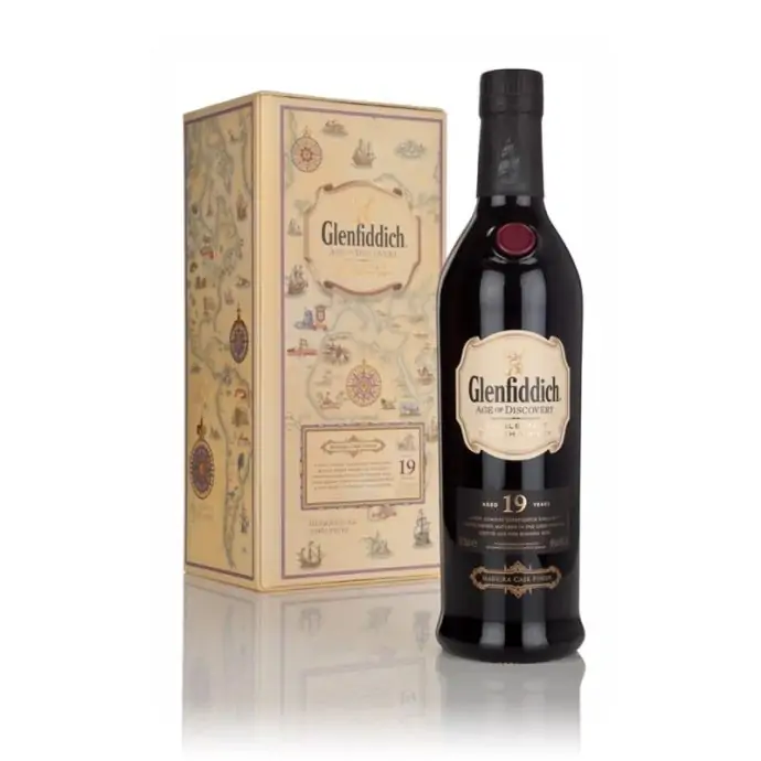 Glenfiddich 19 Year Old Age Of Discovery Maderia Cask Finish Single Malt Scotch Whisky 70cl