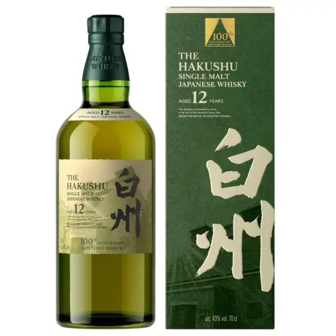 Hakushu 12 Year Old 100th Anniversary Japanese Single Malt Whisky 70cl