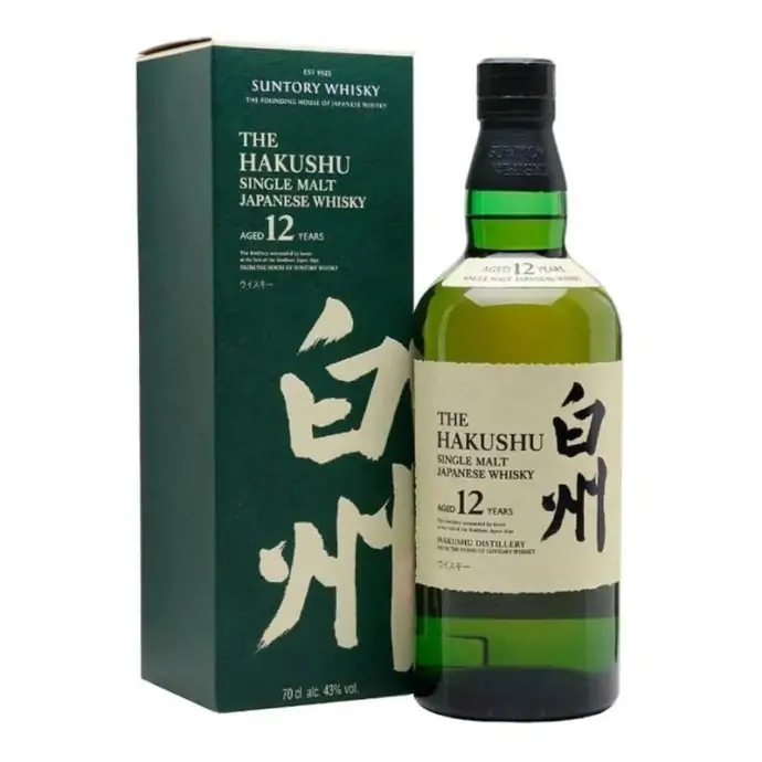Hakushu 12 Year Old Japanese Single Malt Whisky 70cl
