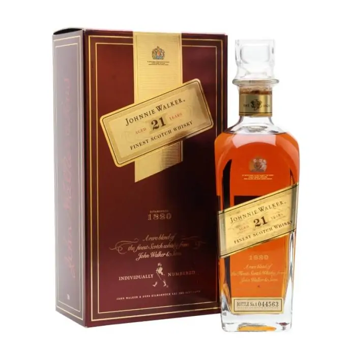 Johnnie Walker 21 Year Old Finest Blended Scotch Whisky 70cl