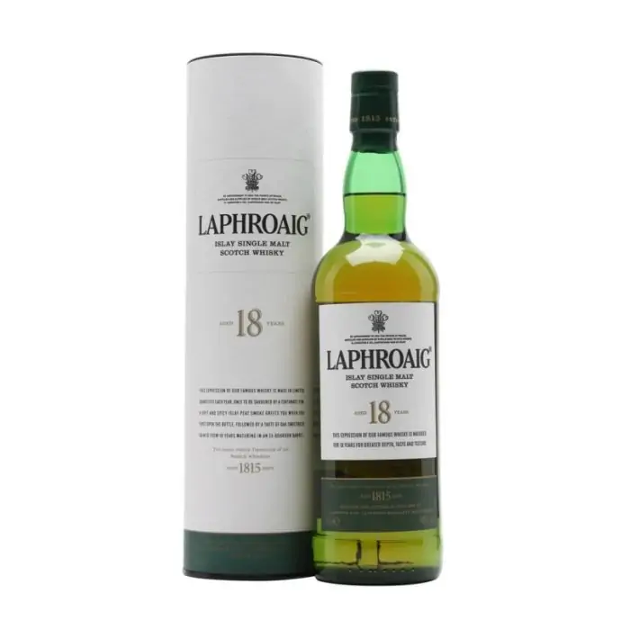 Laphroaig 18 Year Old Islay Single Malt Scotch Whisky 70cl