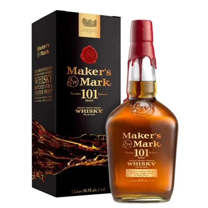 Maker's Mark 101 Proof Kentucky Straight Bourbon Whisky 1L