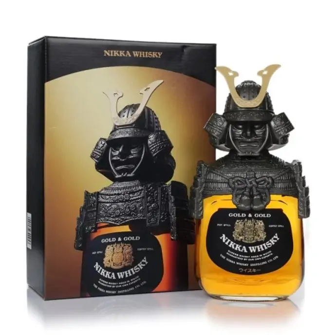 Nikka Gold & Gold Samurai Edition Blended Malt Japanese Whisky 75cl