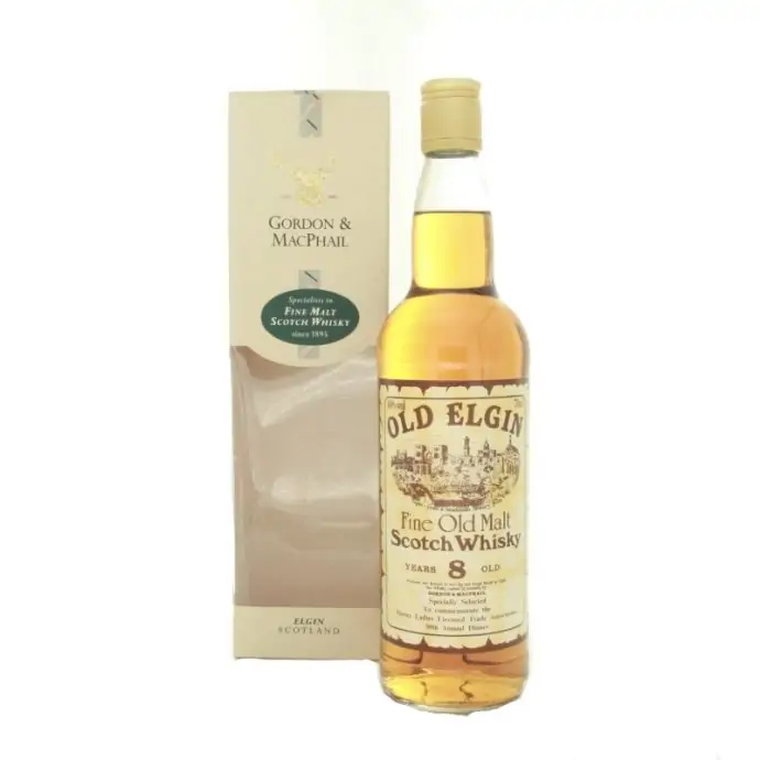 Old Elgin 8 Year Old Gordon & McPhail Fine Old Malt Scotch Whisky 70cl