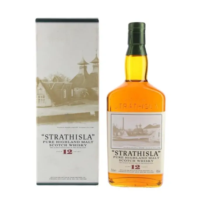 Strathisla 12 Year Old Pure Highland Malt Scotch Whisky Old Bottling 70cl