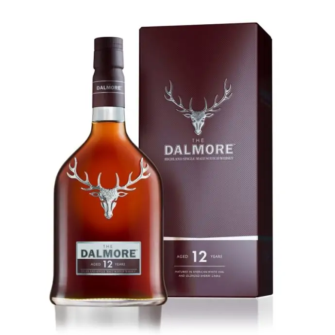 The Dalmore 12 Year Old Highland Single Malt Scotch Whisky 70cl